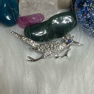 Vintage Roadrunner Brooch